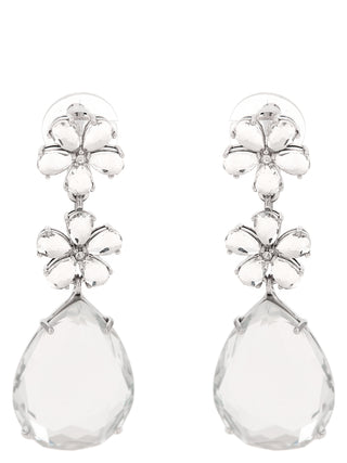 Silver Brass Earrings