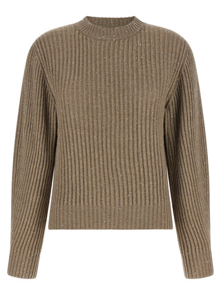 Beige Cashmere Cardigan