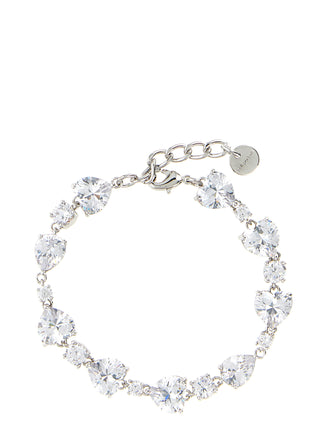 Pulsera de latón plateado