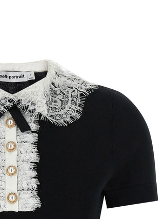 Bicolor Wool Blouse