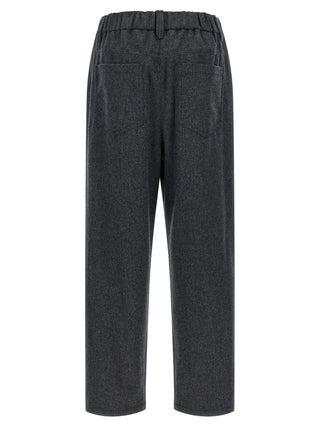 Gray Wool Pants