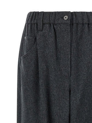 Gray Wool Pants