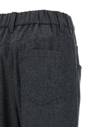 Gray Wool Pants