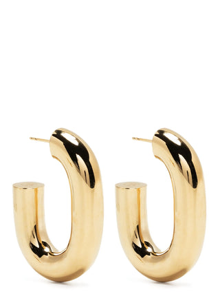 Gold Brass Earrings