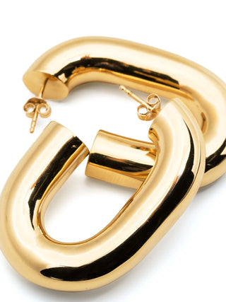 Gold Brass Earrings