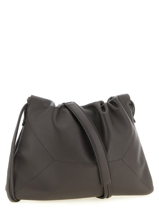 Brown Calfskin Clutch Bag