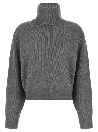 Gray Virgin Wool Cardigan