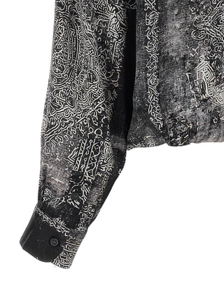 Black Silk Blouse