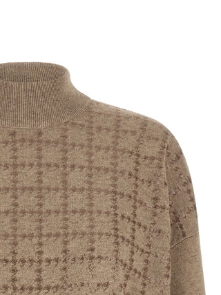 Cárdigan de cachemira beige