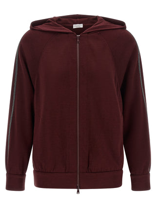 Bordeaux Cotton Sweatshirt
