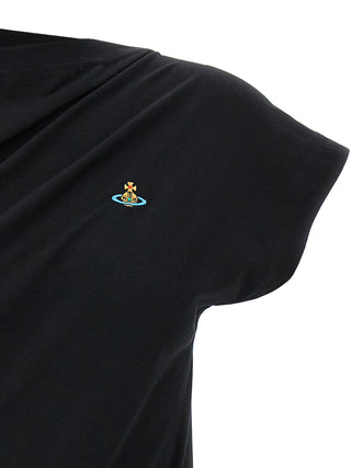 Camiseta de algodón negro