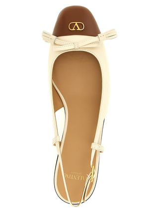 Black Leather Ballet Flats