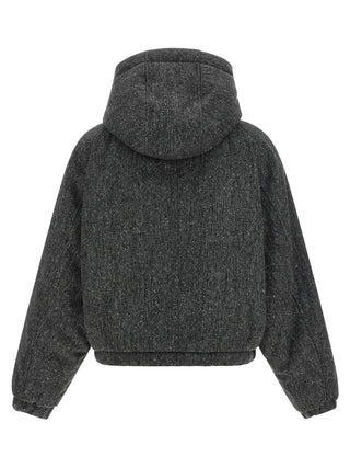 Gray Virgin Wool Jacket