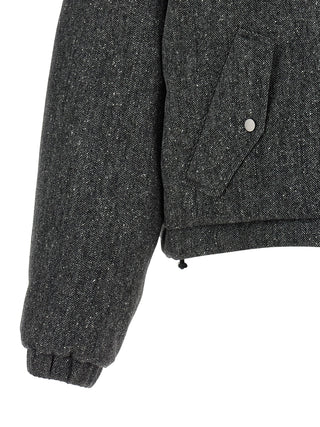 Gray Virgin Wool Jacket