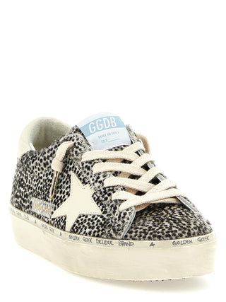 Bicolor Cowhide Sneakers