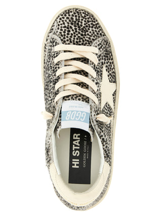Bicolor Cowhide Sneakers