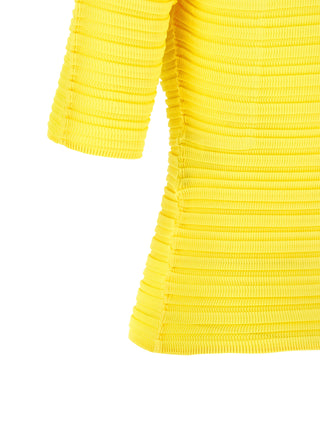 Blusa bicolor de poliéster
