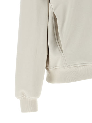 Sudadera beige de algodón