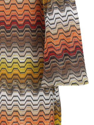 Vestido Casual de Viscosa Multicolor