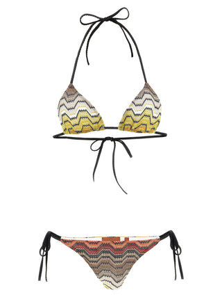 Multicolor Viscose Bikini