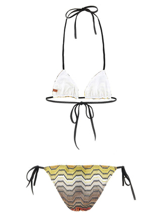 Multicolor Viscose Bikini
