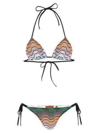 Multicolor Viscose Bikini