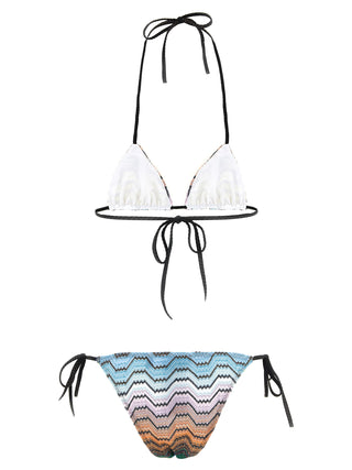 Multicolor Viscose Bikini