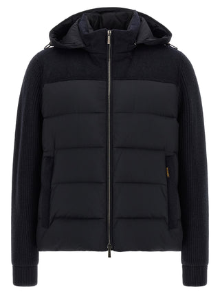Blue Wool Full-Length Jacket