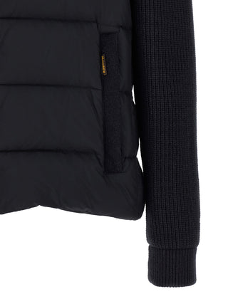 Blue Wool Full-Length Jacket