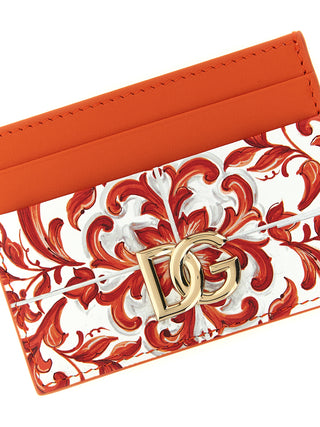 Orange Calfskin Cardholder