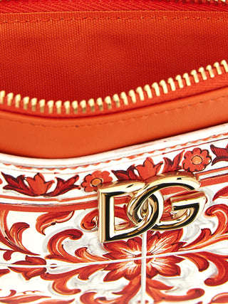 Orange Calfskin Cardholder