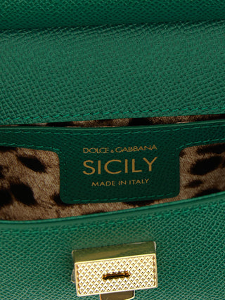 Bicolor Calfskin Handbag