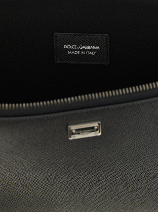 Black Calfskin Clutch Bag