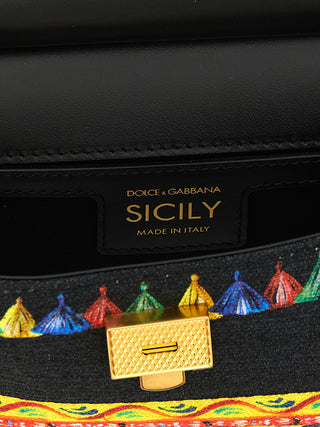 Multicolor Cotton Handbag