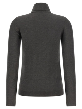 Gray Cashmere Cardigan