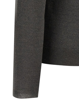 Gray Cashmere Cardigan