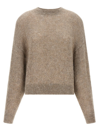 Beige Polyamide Cardigan