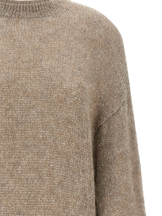 Beige Polyamide Cardigan