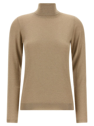Beige Cashmere Cardigan