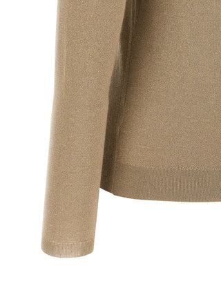 Beige Cashmere Cardigan