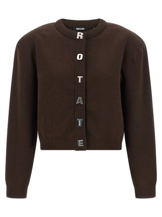 Brown Organic Cotton Cardigan