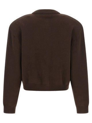 Brown Organic Cotton Cardigan