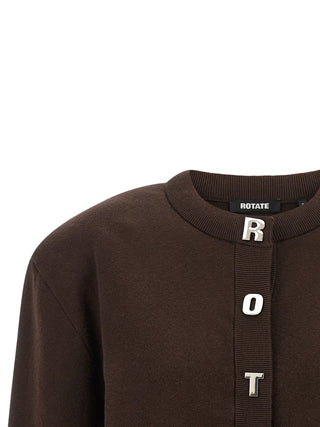 Brown Organic Cotton Cardigan