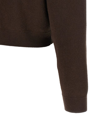 Brown Organic Cotton Cardigan