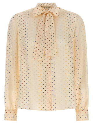 Multicolor Silk Blouse