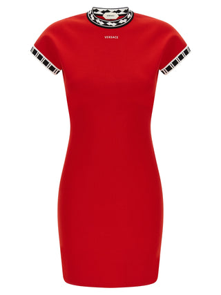 Multicolor Cotton Short Dress