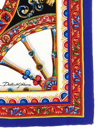 Multicolor Silk Scarf