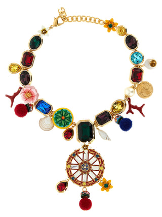 Multicolor Metal Necklace