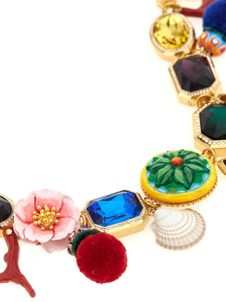 Multicolor Metal Necklace