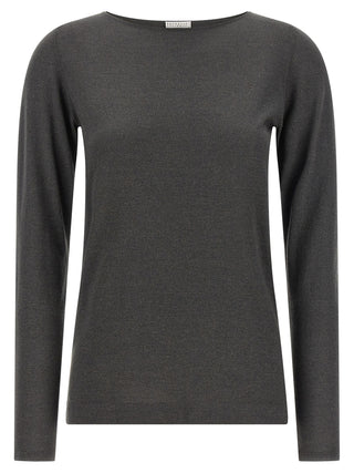 Gray Cashmere Cardigan